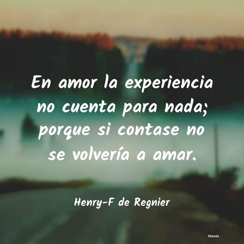 Frases de Henry-F de Regnier