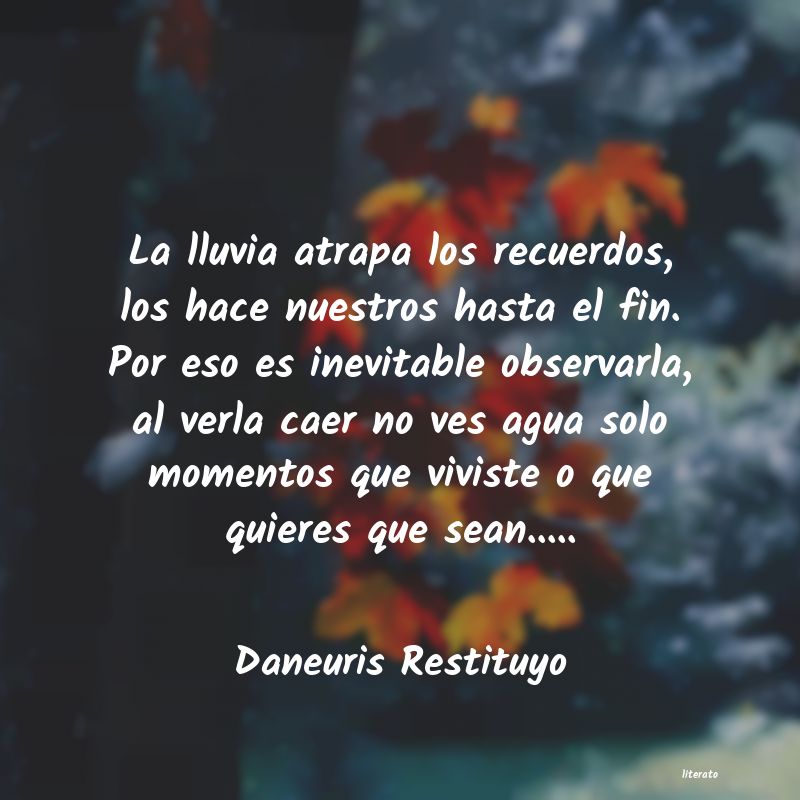 frases de Daneuris Restituyo