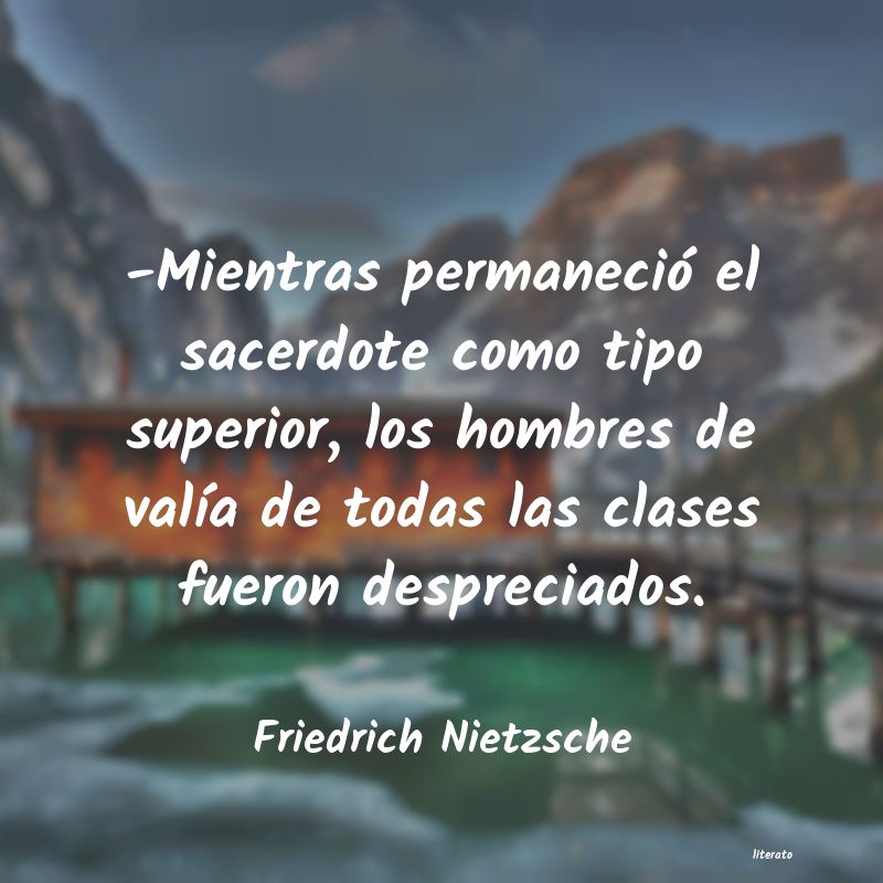 Frases de Friedrich Nietzsche