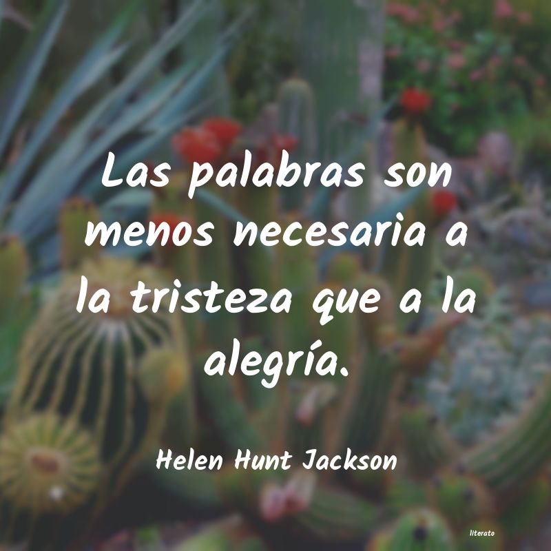 Frases de Helen Hunt Jackson