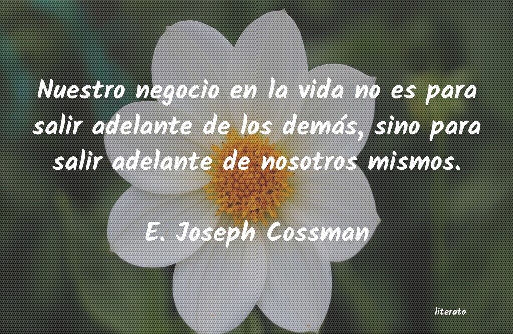 Frases de E. Joseph Cossman