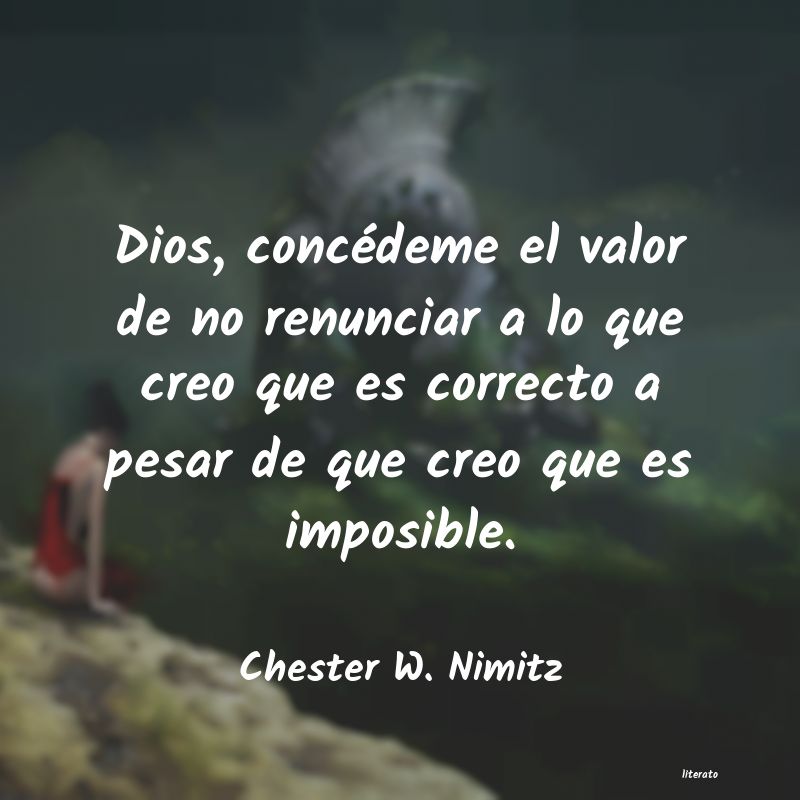 Frases de Chester W. Nimitz