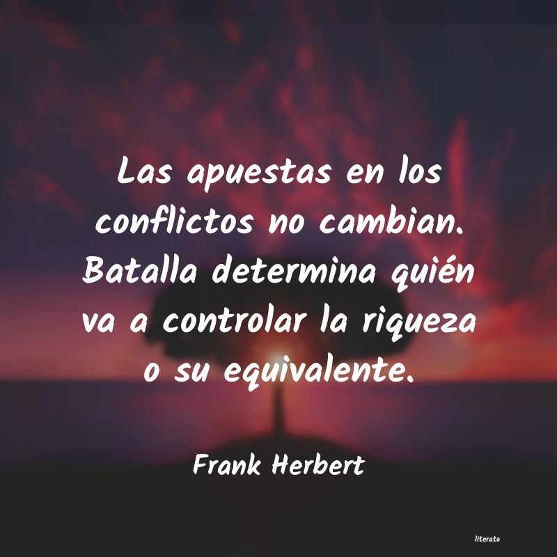 frases de Frank Herbert