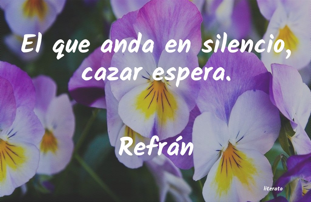 Frases de Refrán