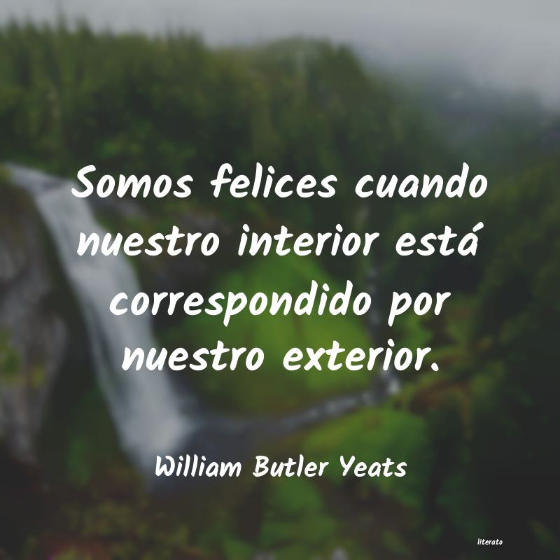 frases de William Butler Yeats