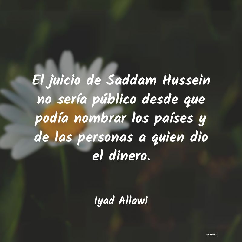Frases de Iyad Allawi