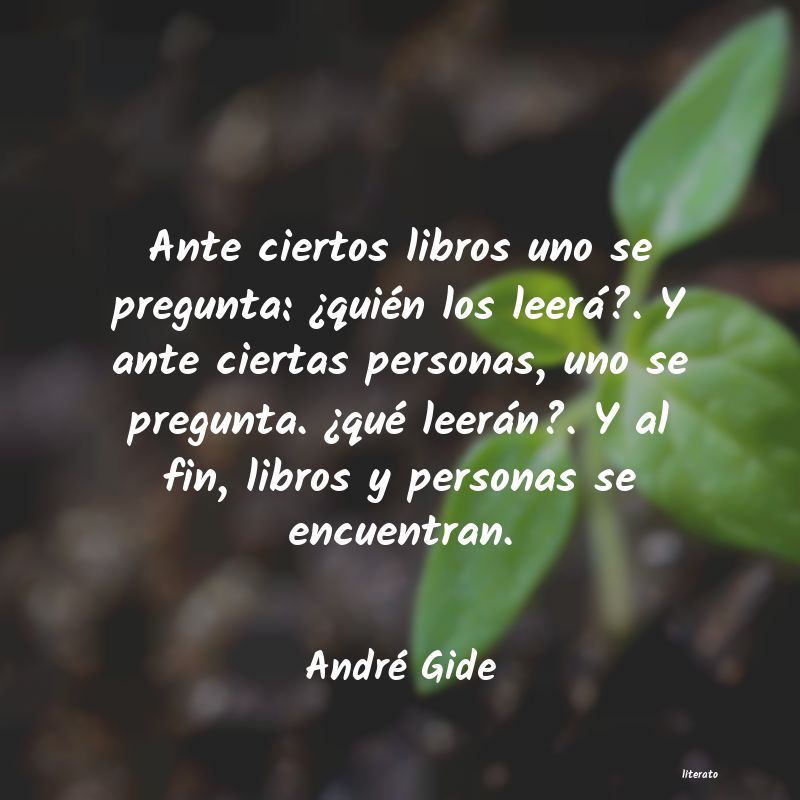 poemas de andre gide