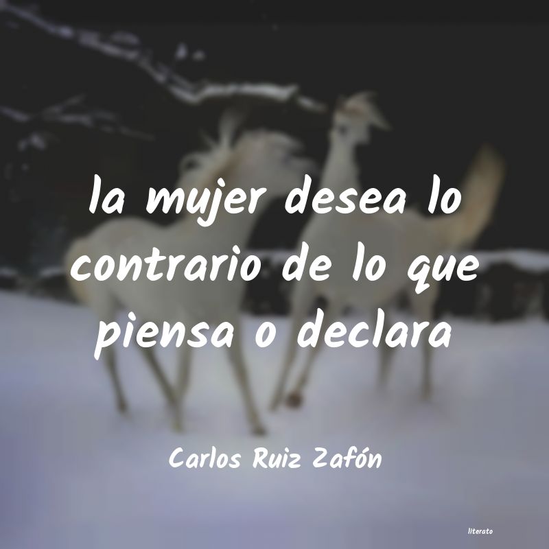 frases de Carlos Ruiz Zafón