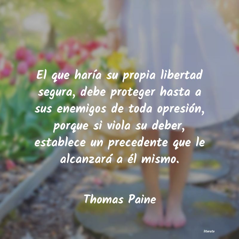 Frases de Thomas Paine