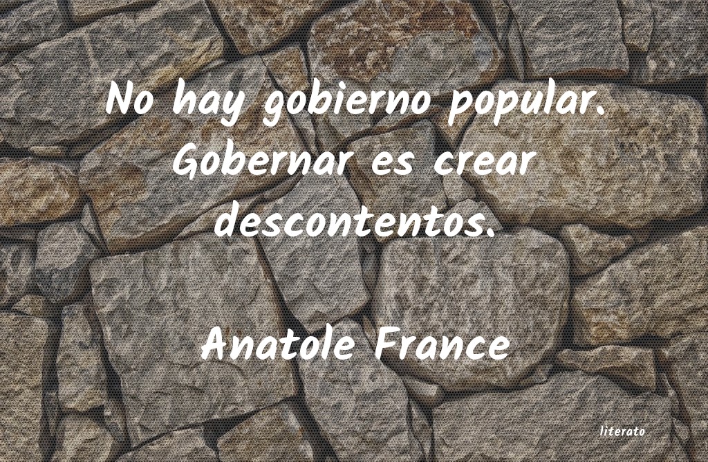 Frases de Anatole France