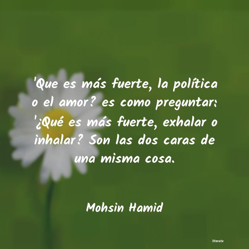 Frases de Mohsin Hamid