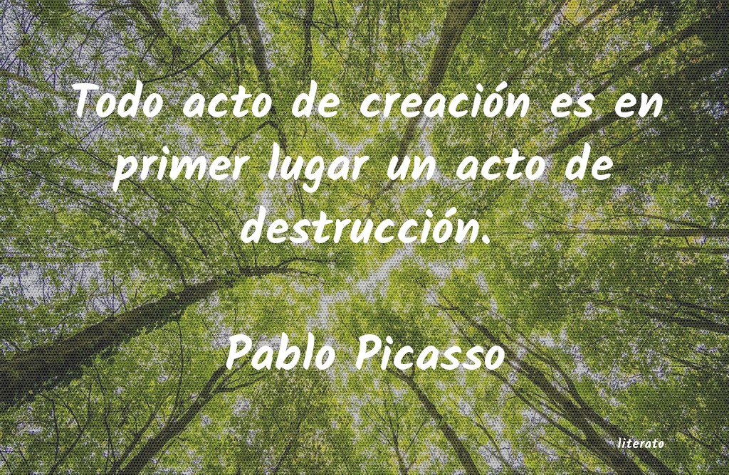 Frases de Pablo Picasso