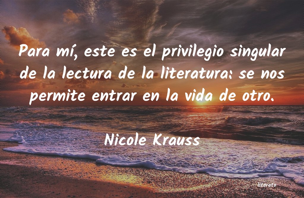 Frases de Nicole Krauss