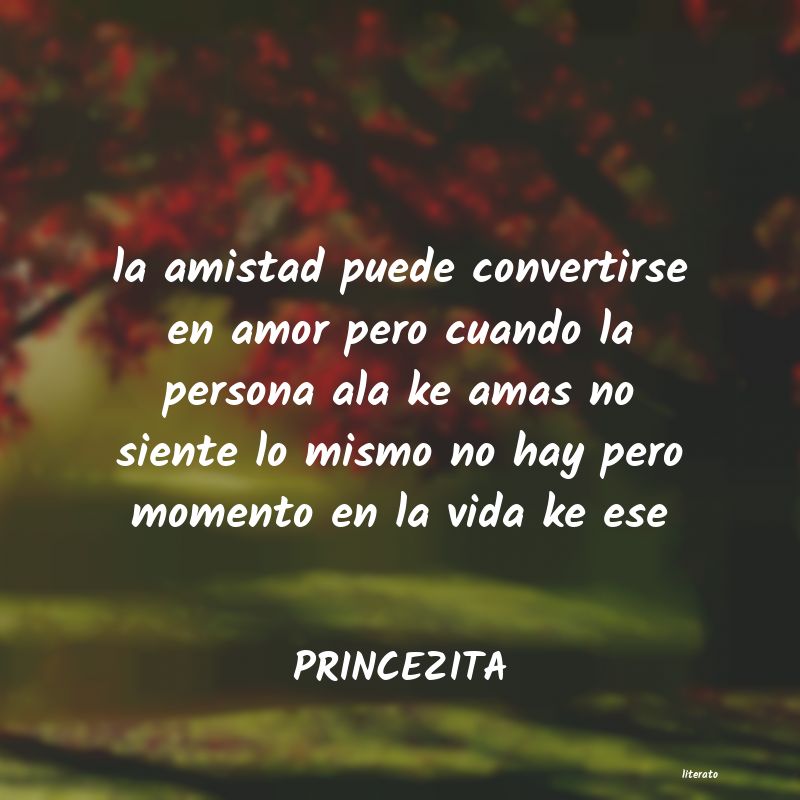 Frases de PRINCEZITA