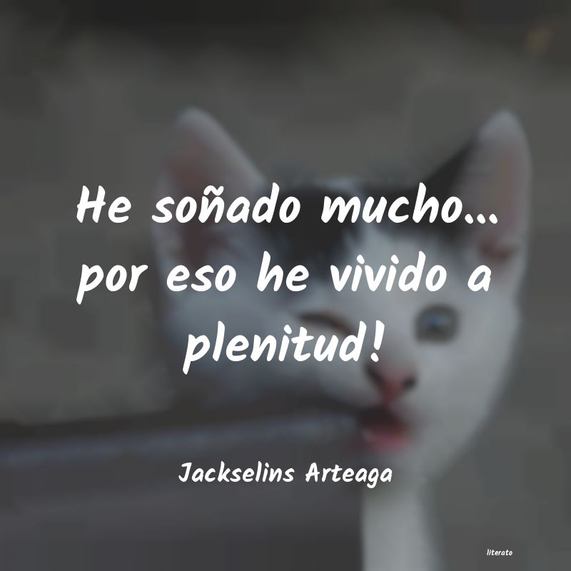 frases de Jackselins Arteaga