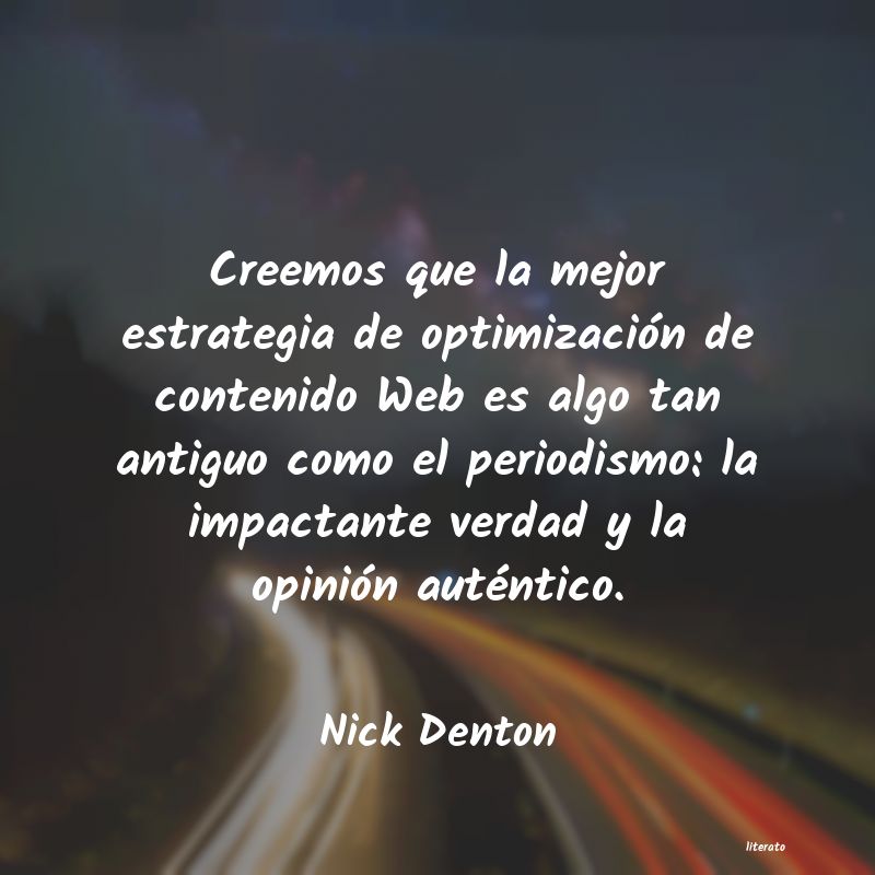 Frases de Nick Denton