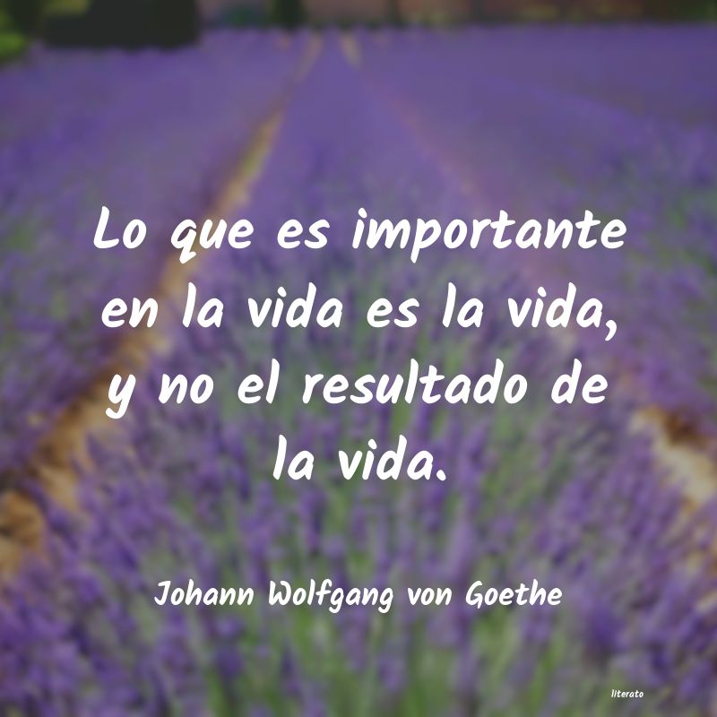 Frases de Johann Wolfgang von Goethe