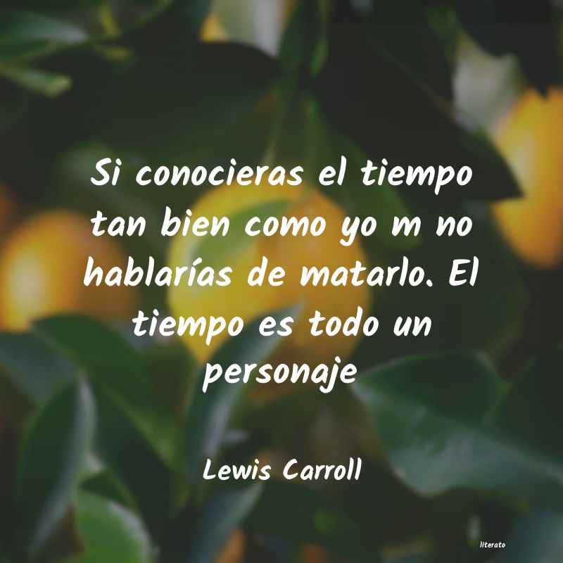 Frases de Lewis Carroll