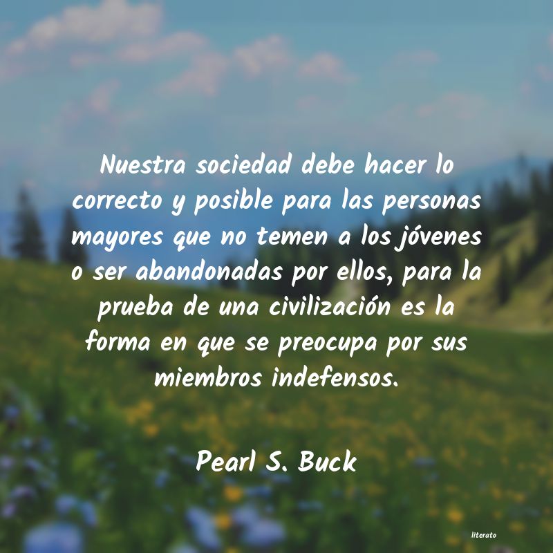 Frases de Pearl S. Buck