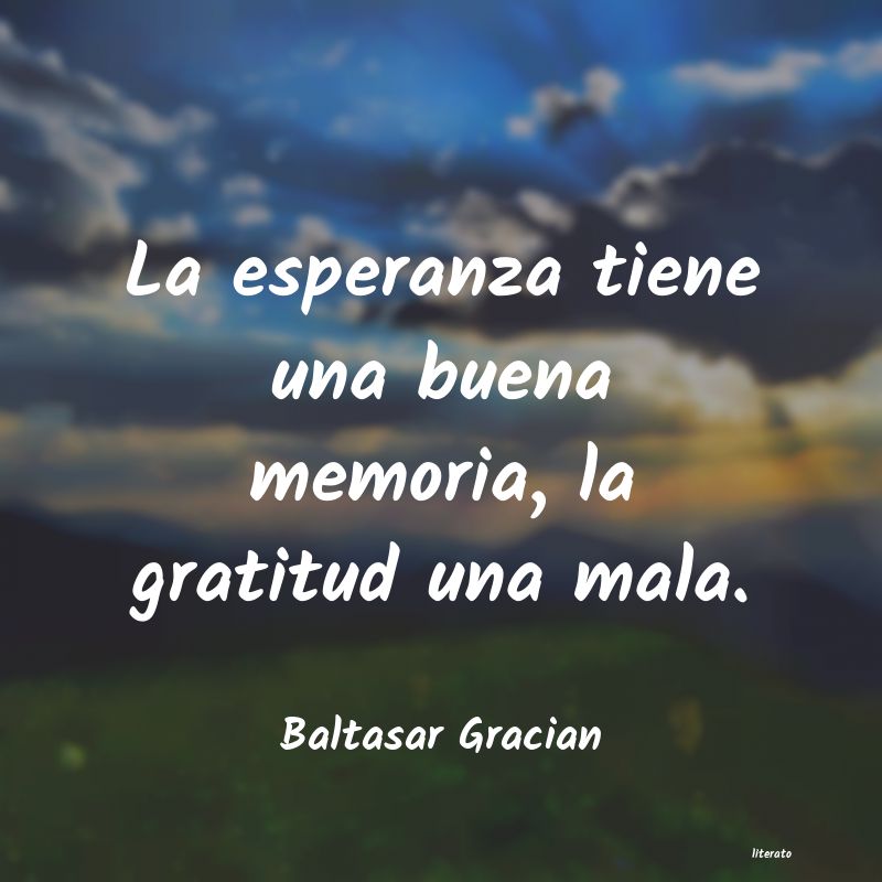 frases de Baltasar Gracian