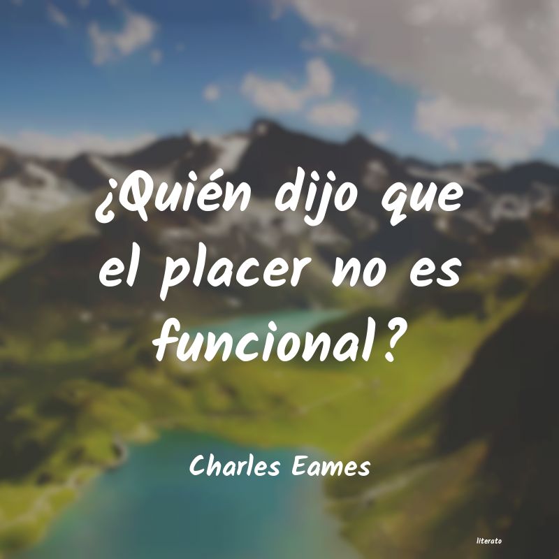 Frases de Charles Eames