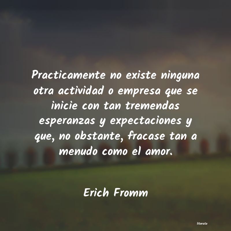 frases de Erich Fromm