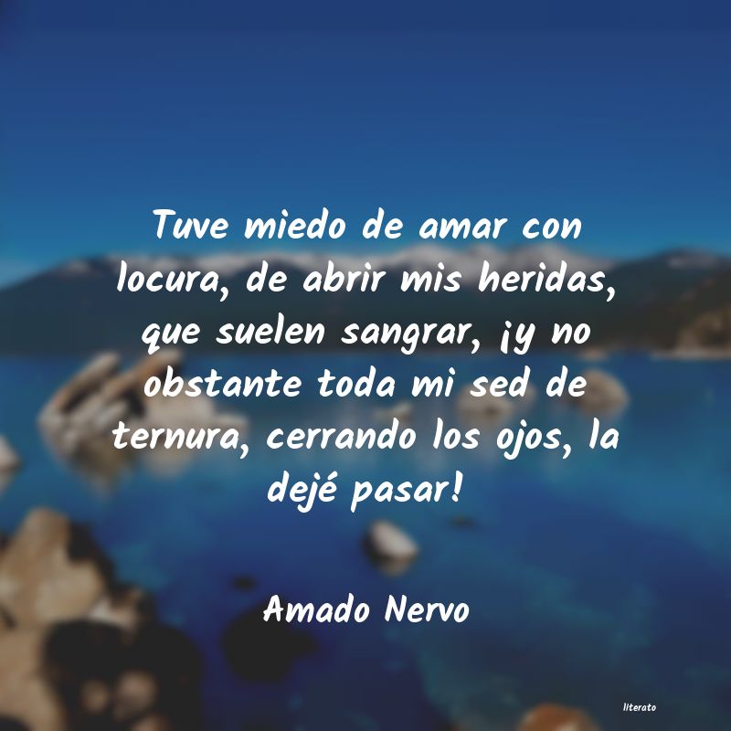 frases de Amado Nervo