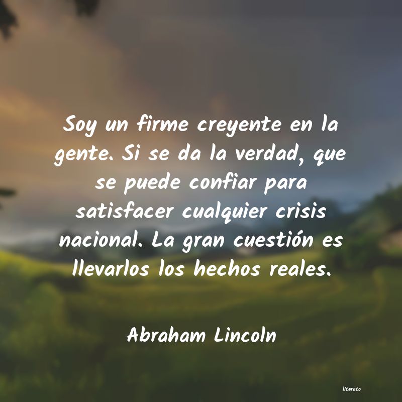 Frases de Abraham Lincoln