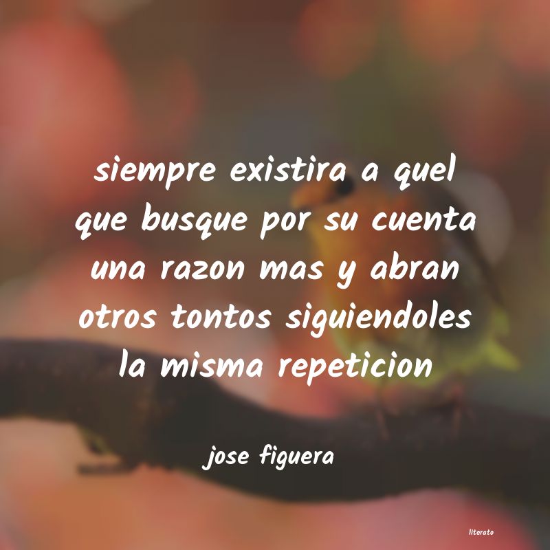 Frases de jose figuera