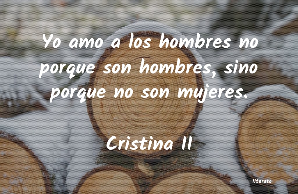 Frases de Cristina II
