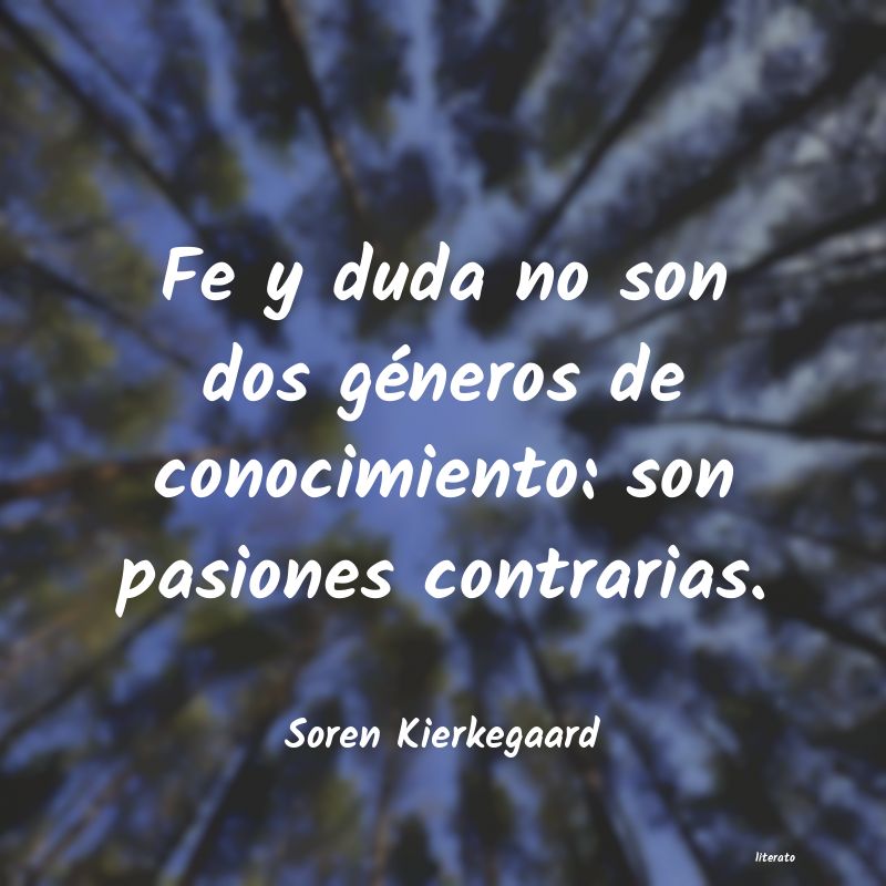 Frases de Soren Kierkegaard