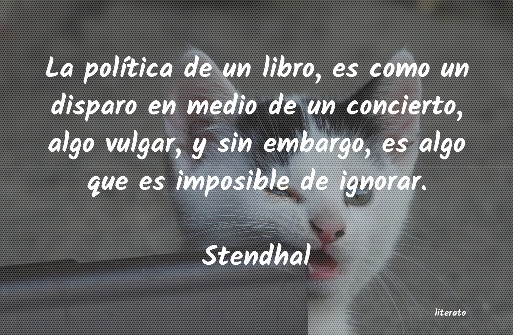 Frases de Stendhal