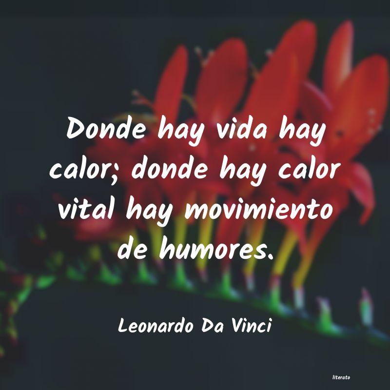 frases de Leonardo Da Vinci