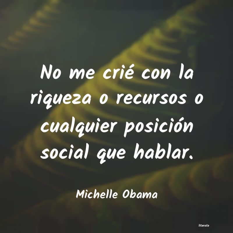 frases de Michelle Obama
