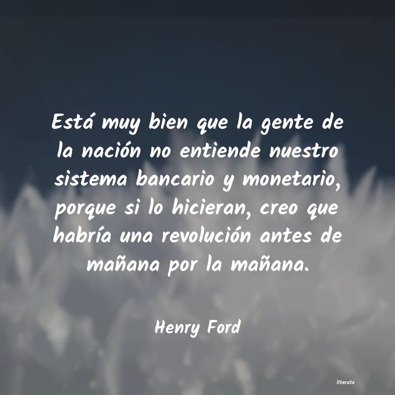 frases de Henry Ford