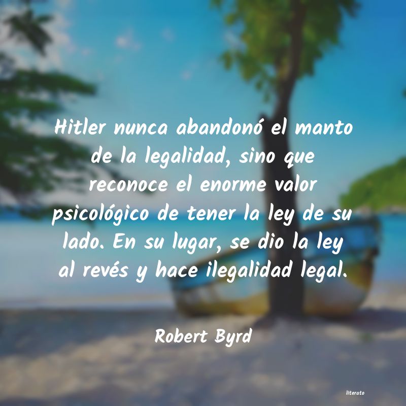 Frases de Robert Byrd