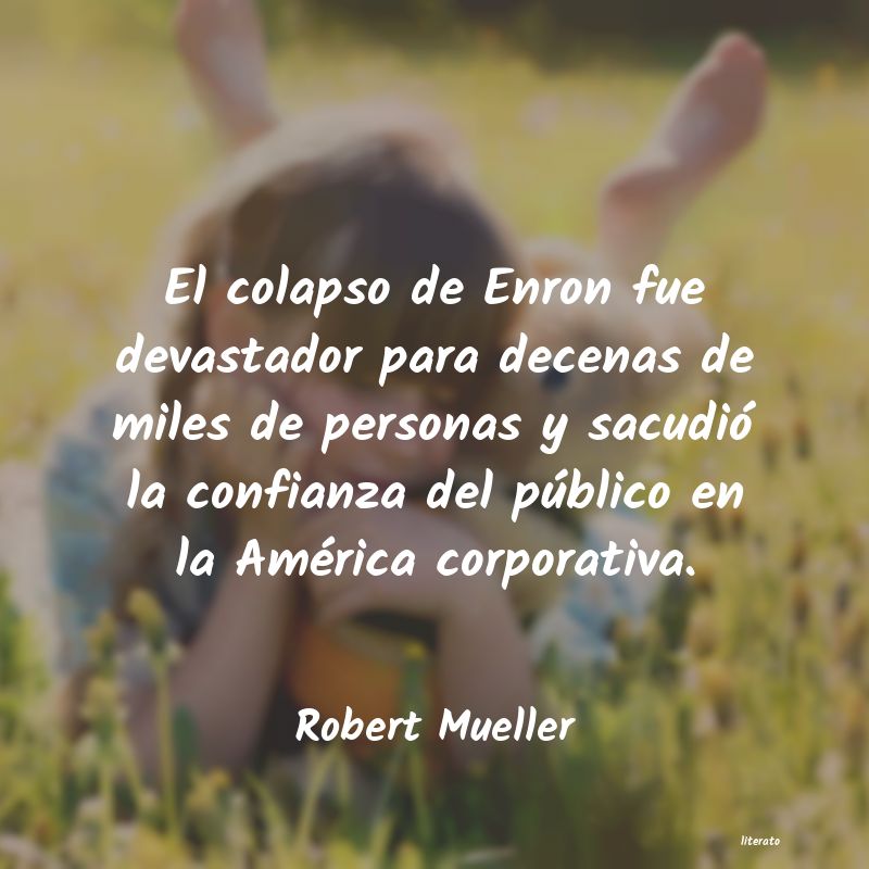 Frases de Robert Mueller