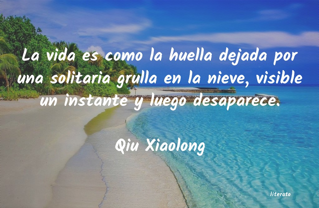 frases de Qiu Xiaolong