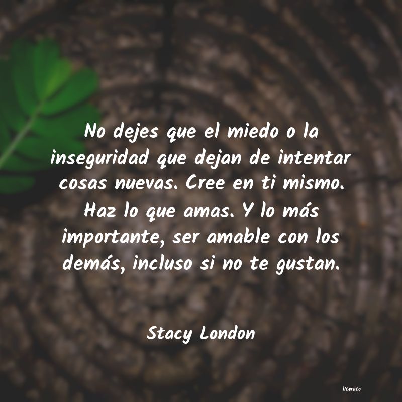 frases de Stacy London