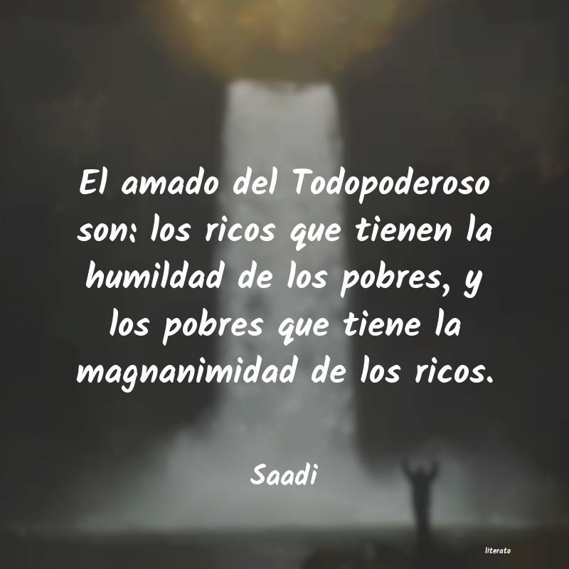 Frases de Saadi