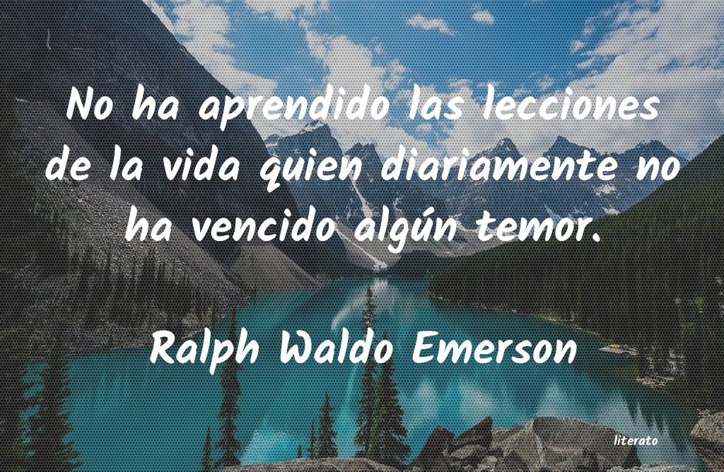 Frases de Ralph Waldo Emerson