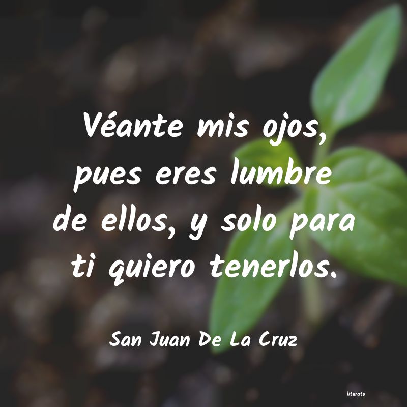 frases de San Juan De La Cruz
