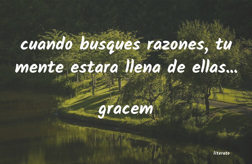 Frases de gracem