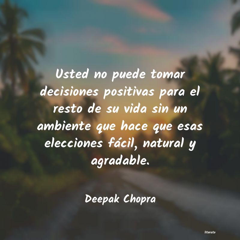 Frases de Deepak Chopra - literato