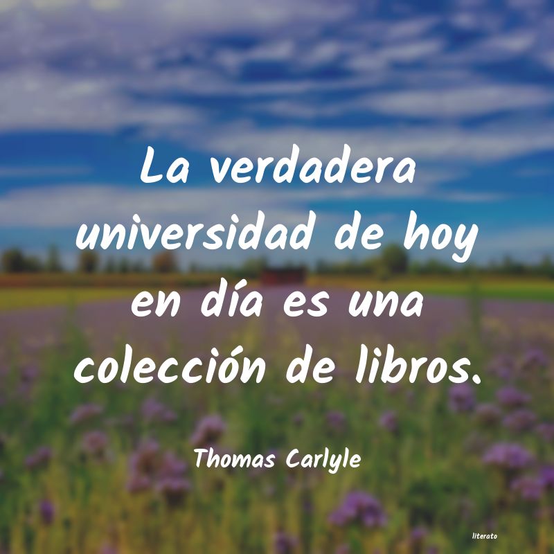 Frases de Thomas Carlyle