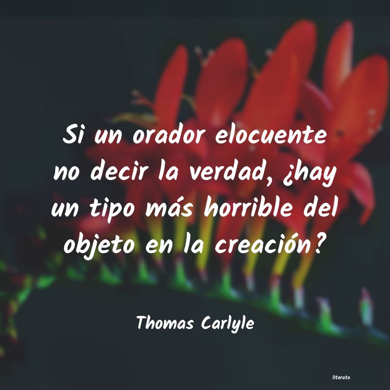 Frases de Thomas Carlyle