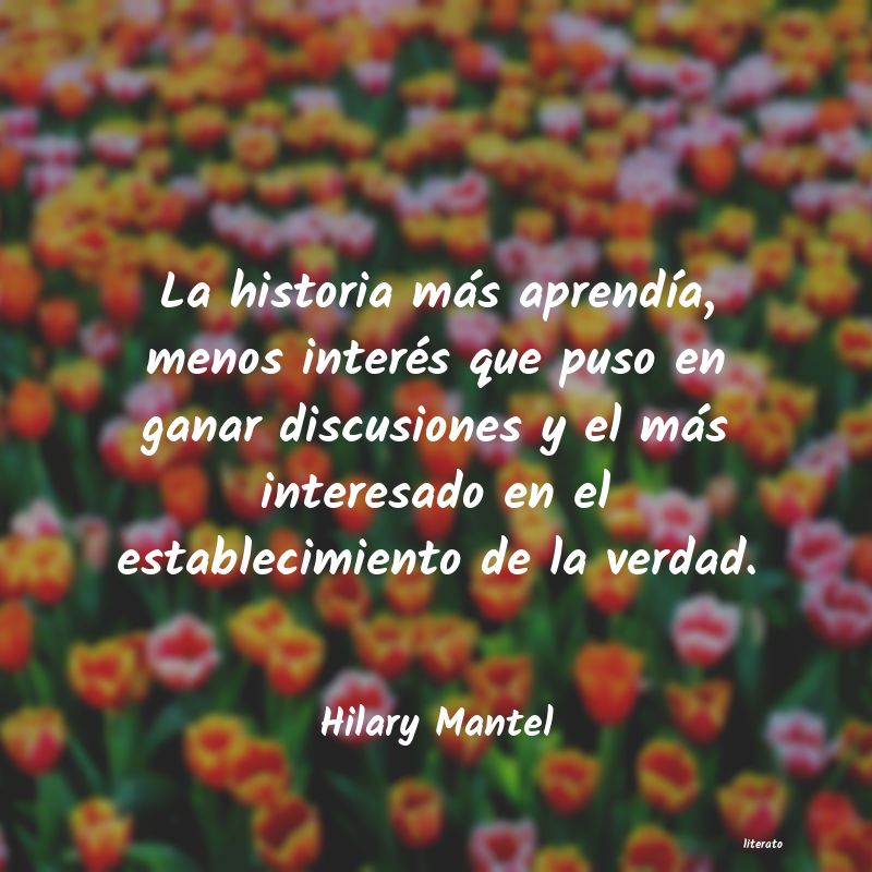 Frases de Hilary Mantel