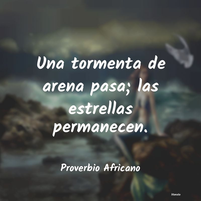 Frases de Proverbio Africano