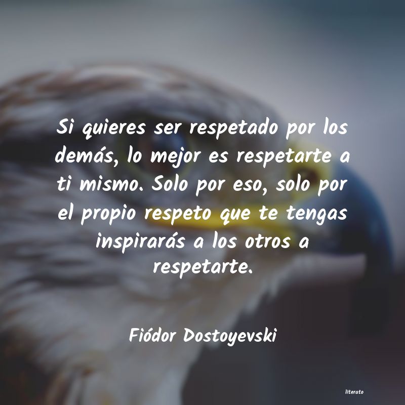 Frases de Fiódor Dostoyevski