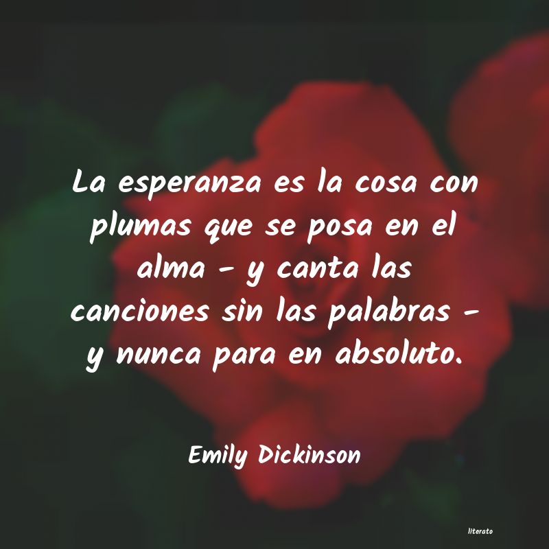 Frases de Emily Dickinson